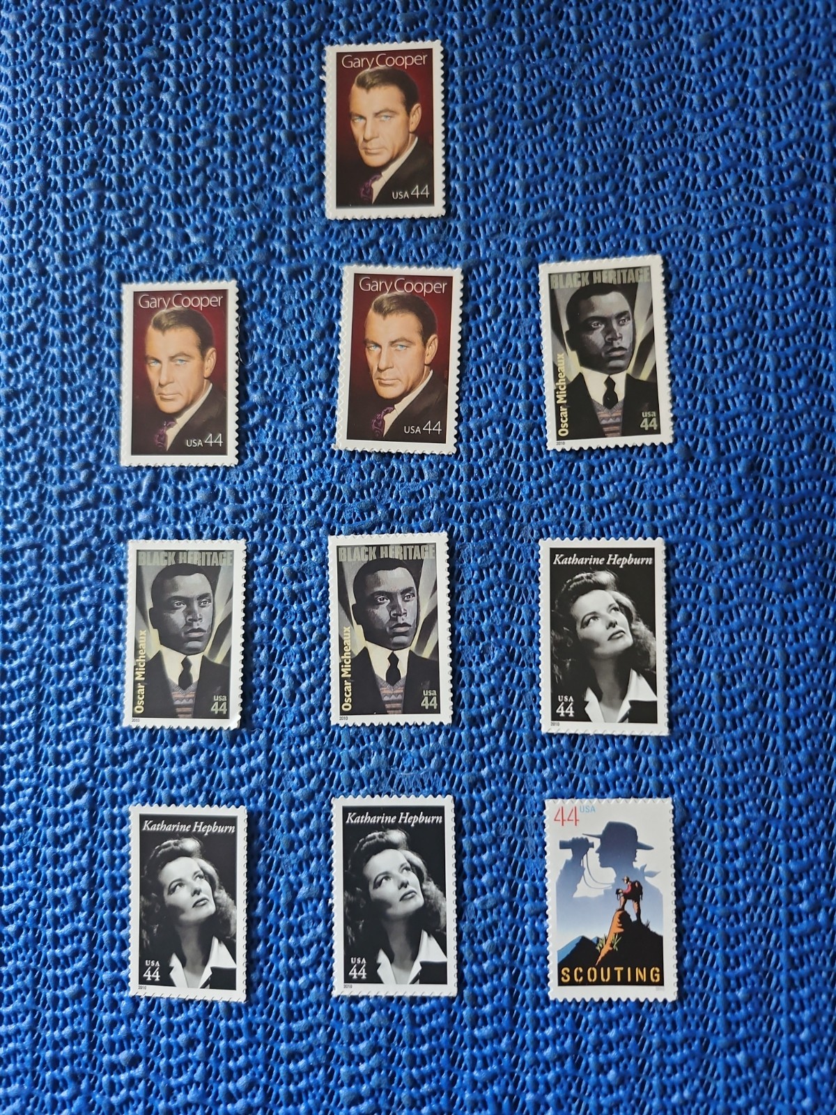 #18,GET 10 Assorted US POSTAGE STAMPS 44-CENT MNH FV 4.40