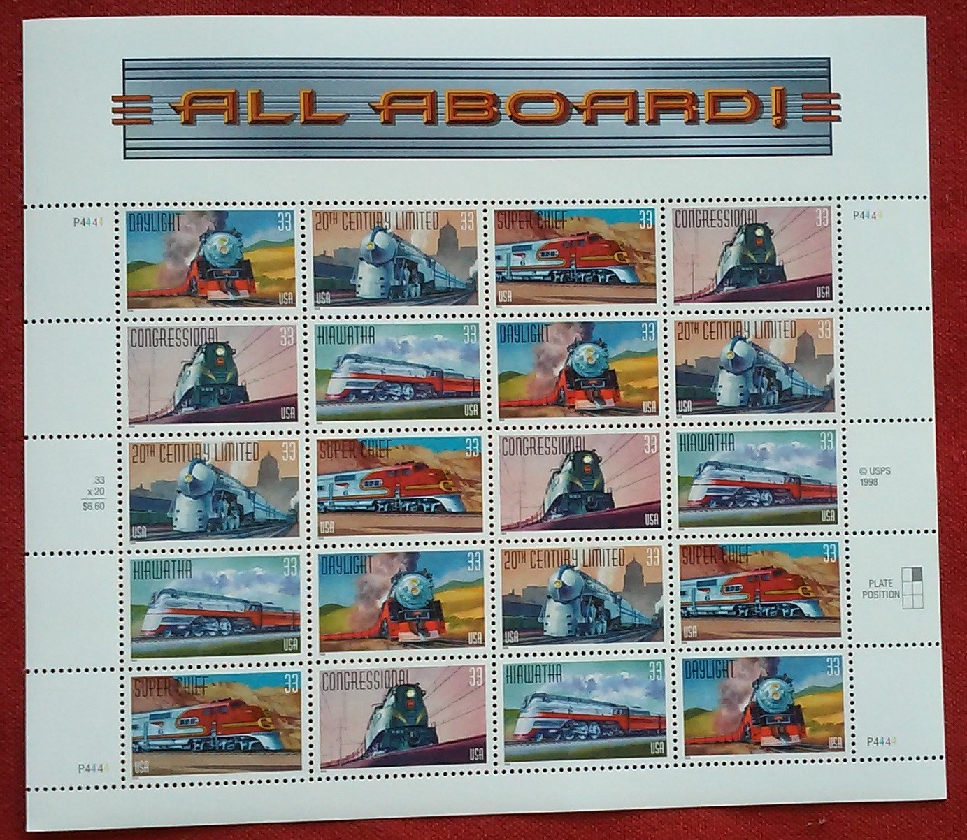 Three Sheets x 20 = 60 OLYMPIC WINTER GAMES 44¢ Vancouver 2010 US Stamps Sc 4436