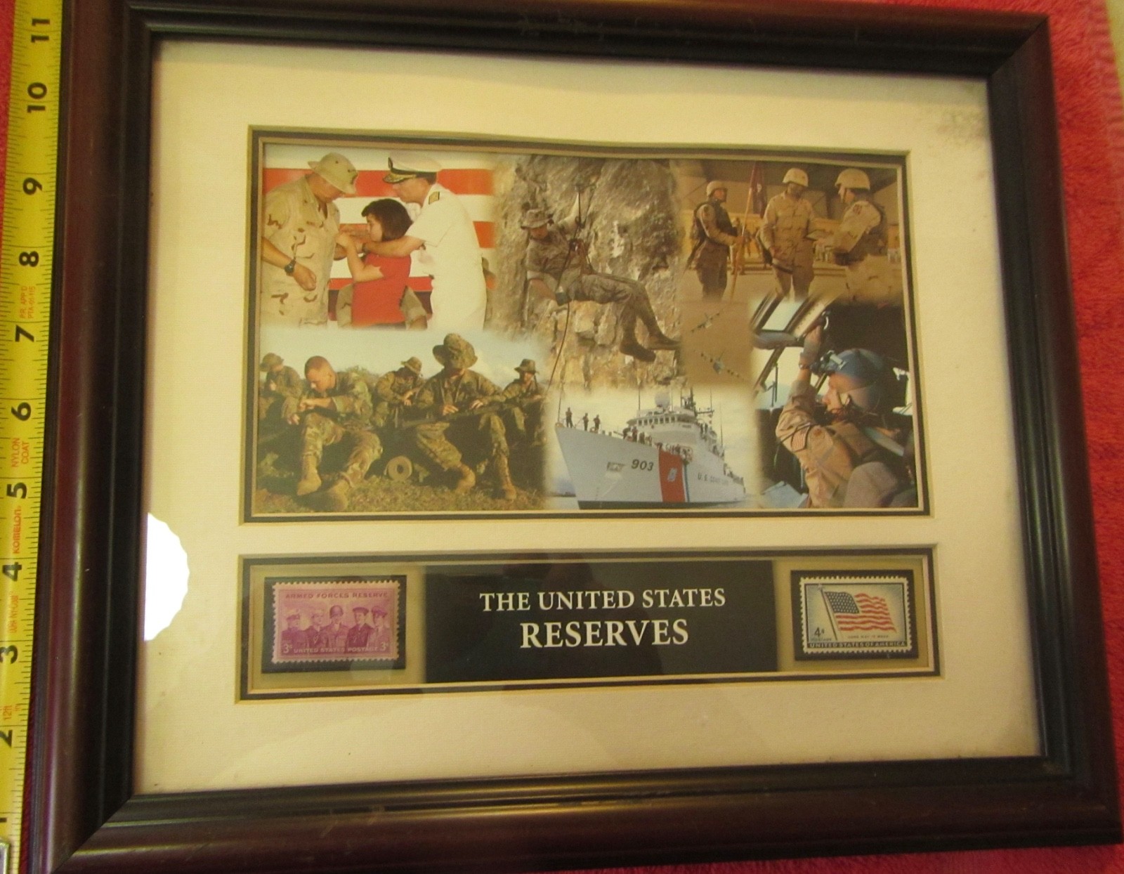 USPS Commemorative The United States Reserves Framed Postage Stamps