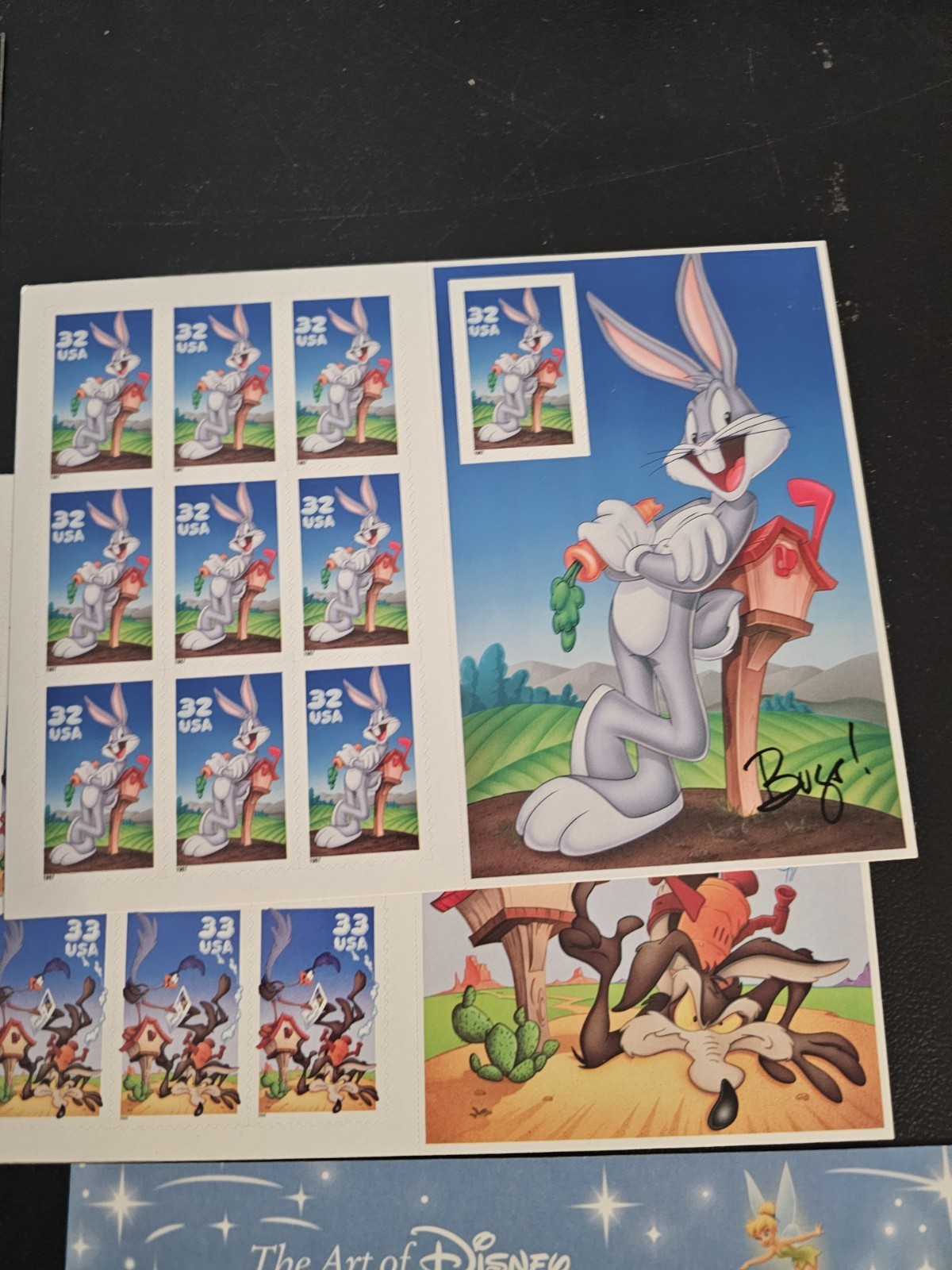 Vintage Postage Stamps Unused $70.9 States Looney Tunes 1987 Animals Plants