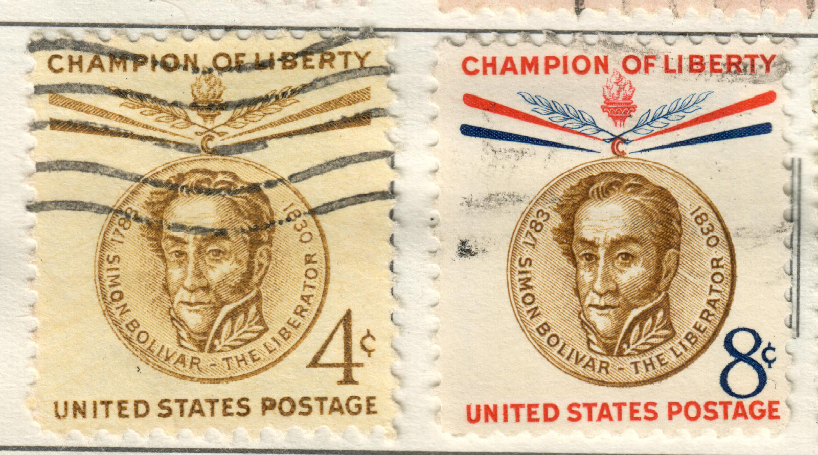 USA – 1958 Champion of Liberty – Simon Bolivar