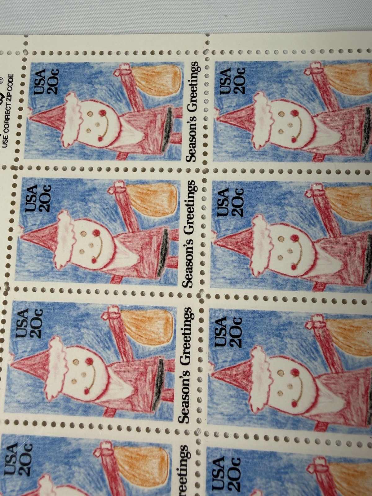 Lot of 164 Vintage Unused Christmas Stamps MNH Blocks 8¢–22¢ Mixed Designs