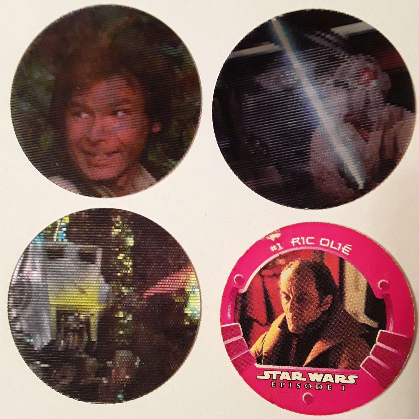 Star Wars Pogs/Milkcaps,97/98,Doritos&Taco Bell/KFC/PizzaHut,3,2-view Lenticular