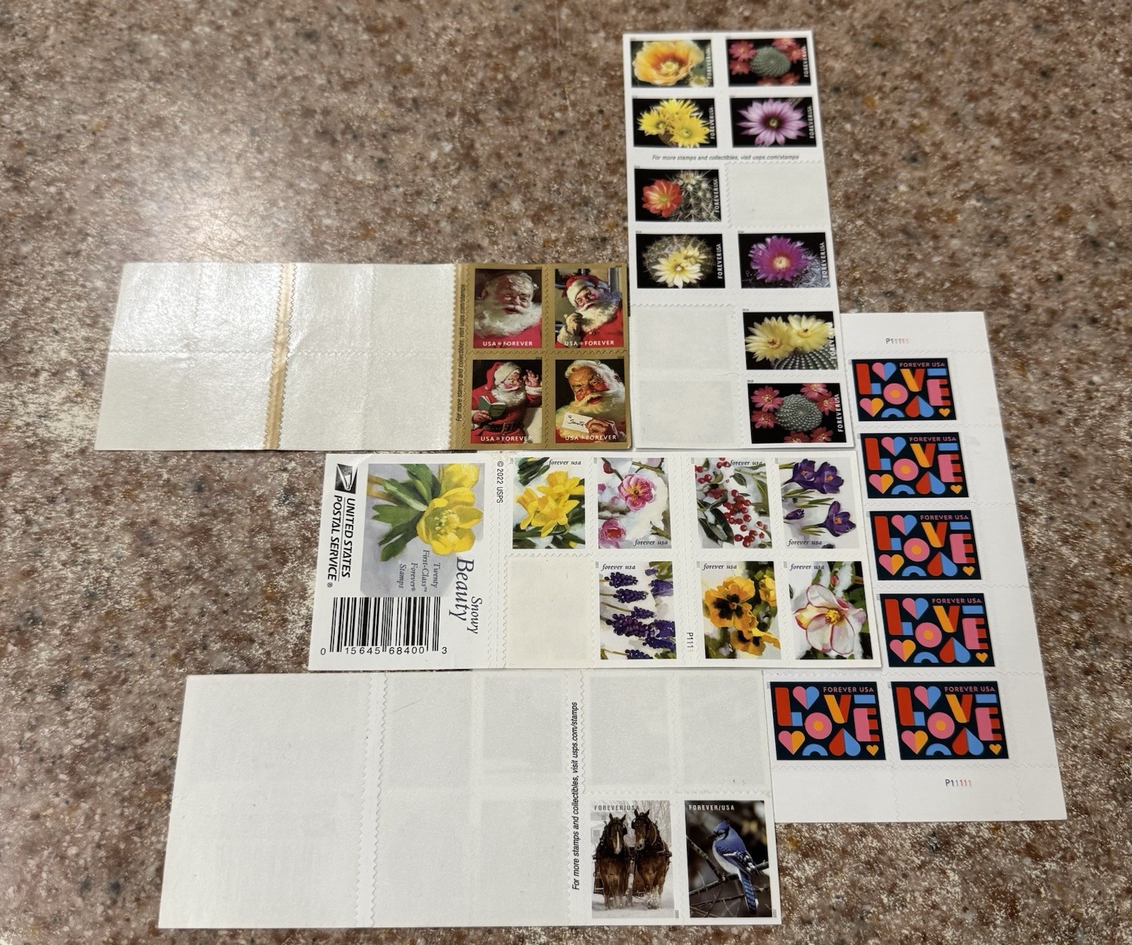 40 US Forever Stamps “Leftover” Mint, Unused – Free tracked shipping