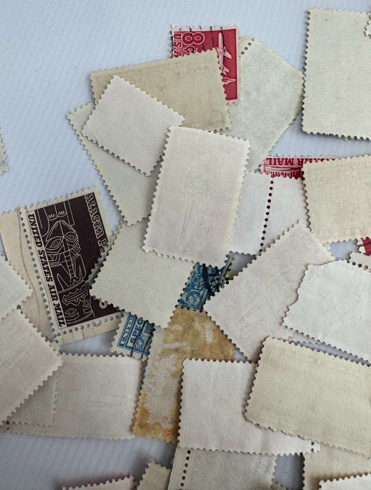 Large Vintage US Airmail and Special Delivery Stamp Lot 150+ Used Transportation