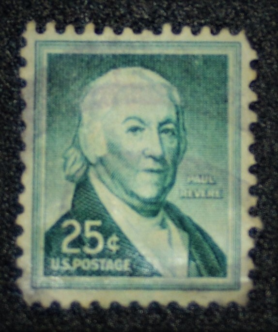 US Postage Stamps American Historical Figures Used