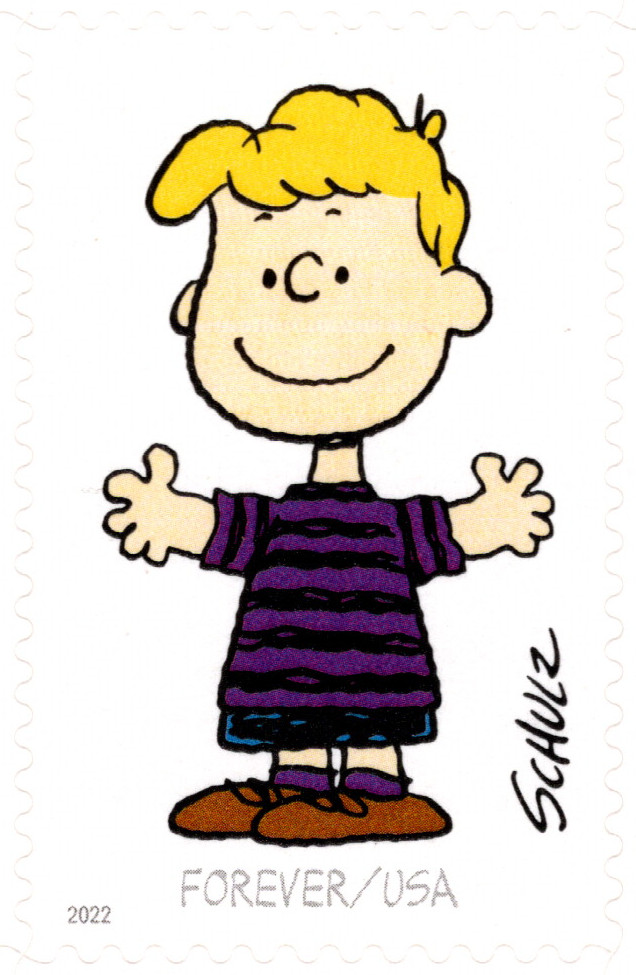 USA 2022 CHARLES M. SCHULZ CENTENNIAL, PEANUTS, 20 STAMPS FOREVER, SC 5726a MNH