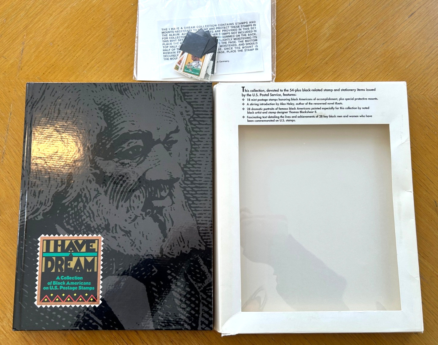 I Have a Dream Collection Postage Stamp Book w/Sealed Stamps Original Sleeve