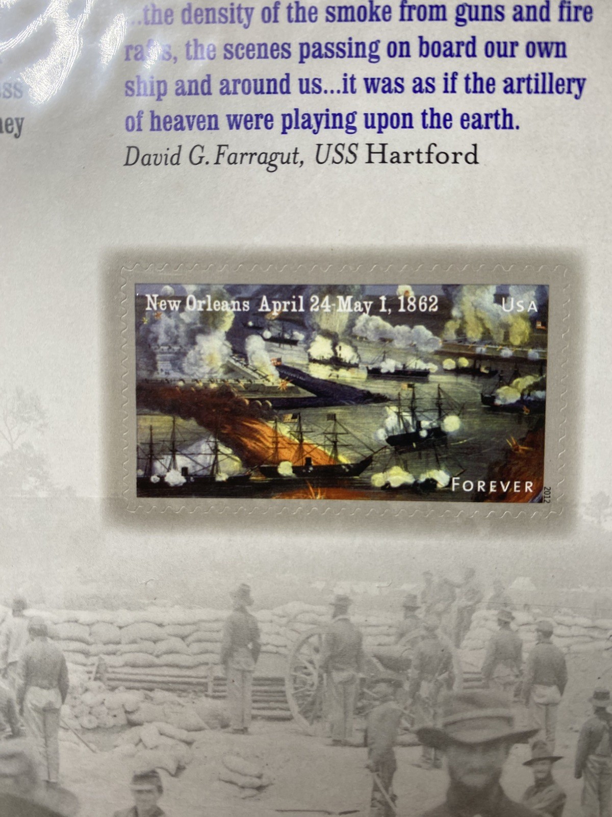 US SCOTT 4664-4665 12 THE CIVIL WAR 1862 FOREVER STAMPS MNH