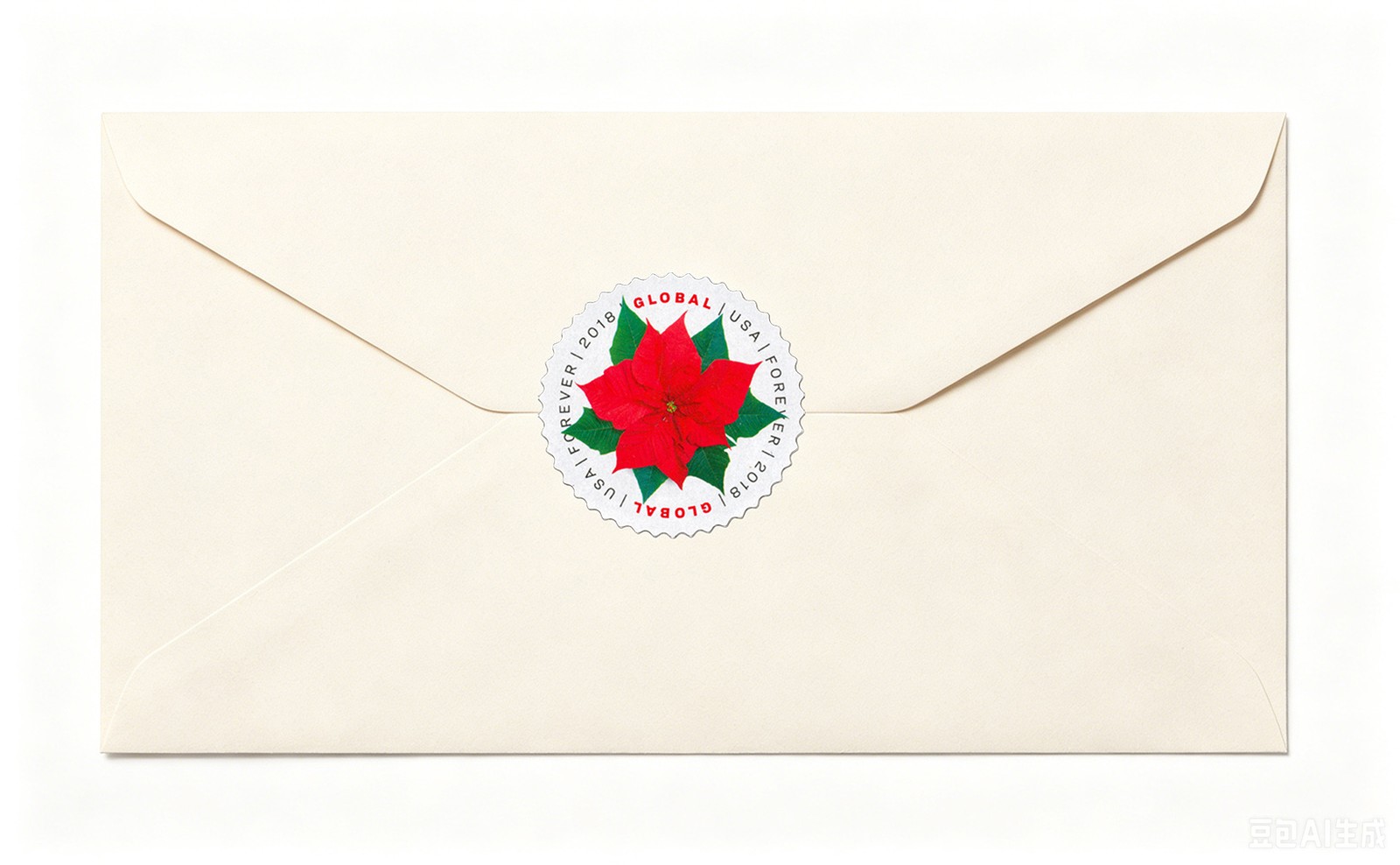 2018 USPS Poinsettia Global Stamps – 10 Sheets (100) Scott #5311 MNH