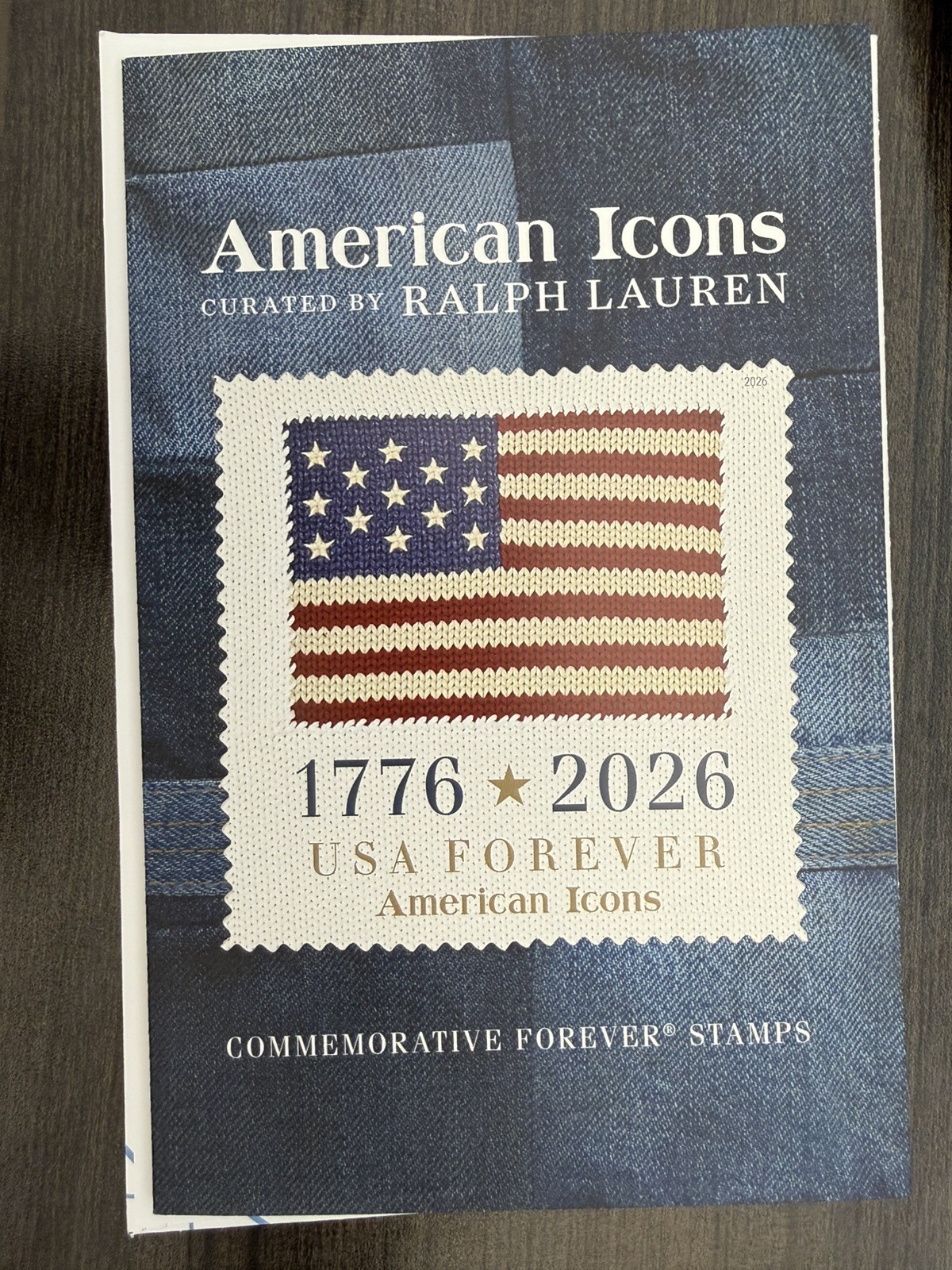 American Icons By RALPH LAUREN 2026 Forever Stamps Limited First Day of Issue