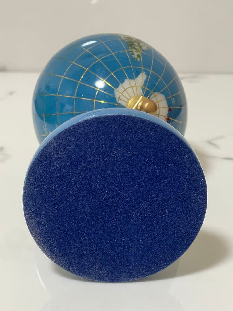 Natural stone globe interior, natural stone, small globe with a height of about