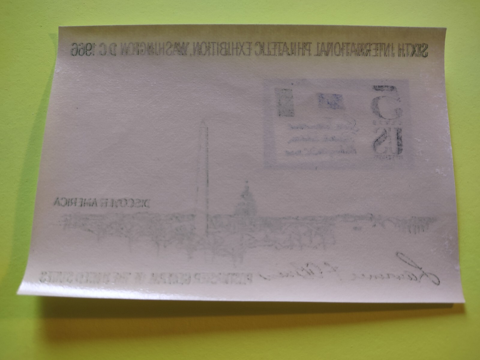 1966 Simpex Souvenir Sheet #1311