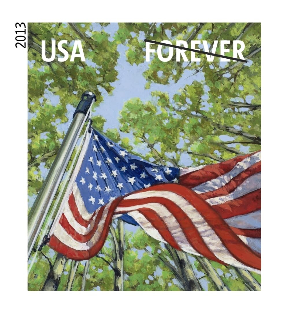 USPS Flags for All Seasons Forever Stamps 100 100 stamps, Multicolor