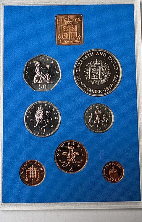 United Kingdom 1972 proof set