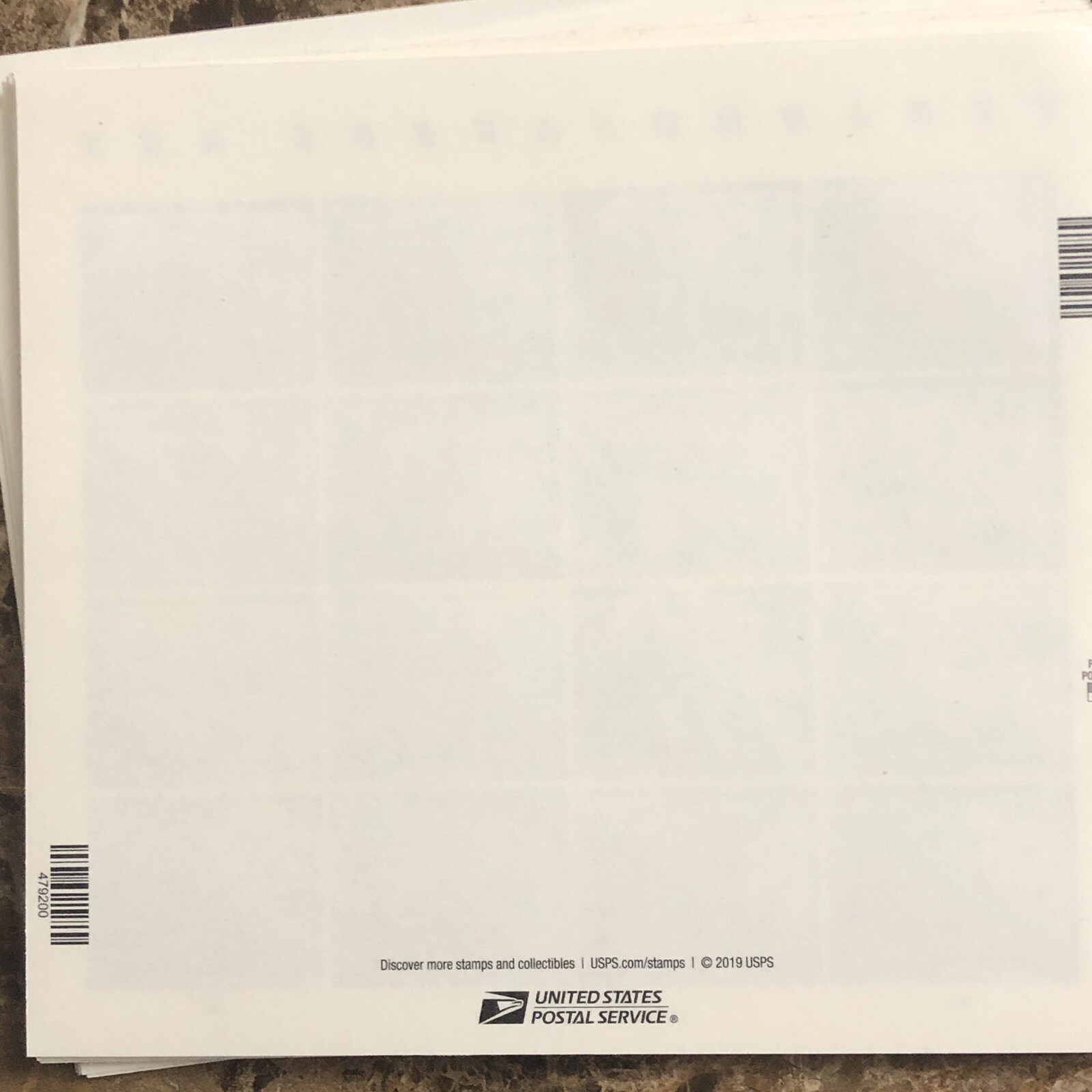 USPS New Tyrannosaurus Rex Pane Sheet 16 Forever Stamps T-Rex Trex Dinosaur 🦖