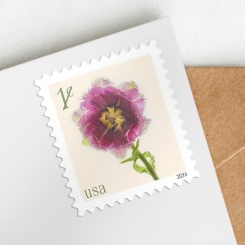 Fringed Tulip 2024 1-Cent () Denominated Mail-Use Additional Strip of 100