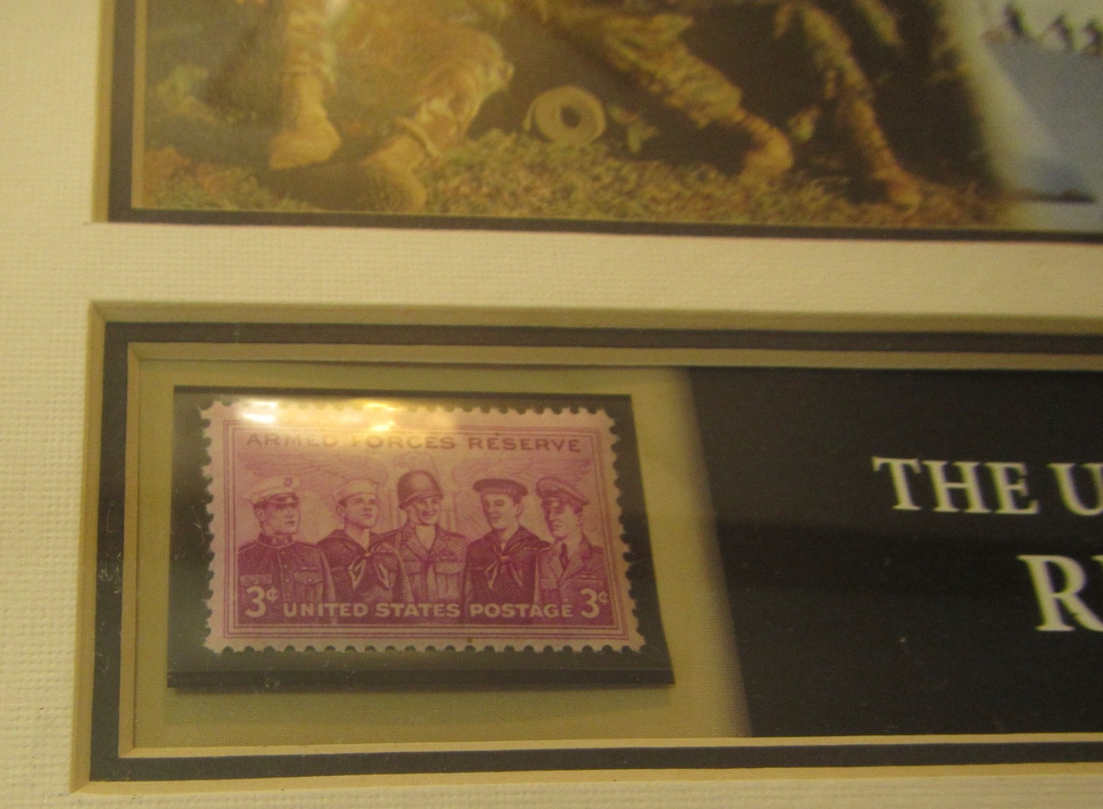 USPS Commemorative The United States Reserves Framed Postage Stamps