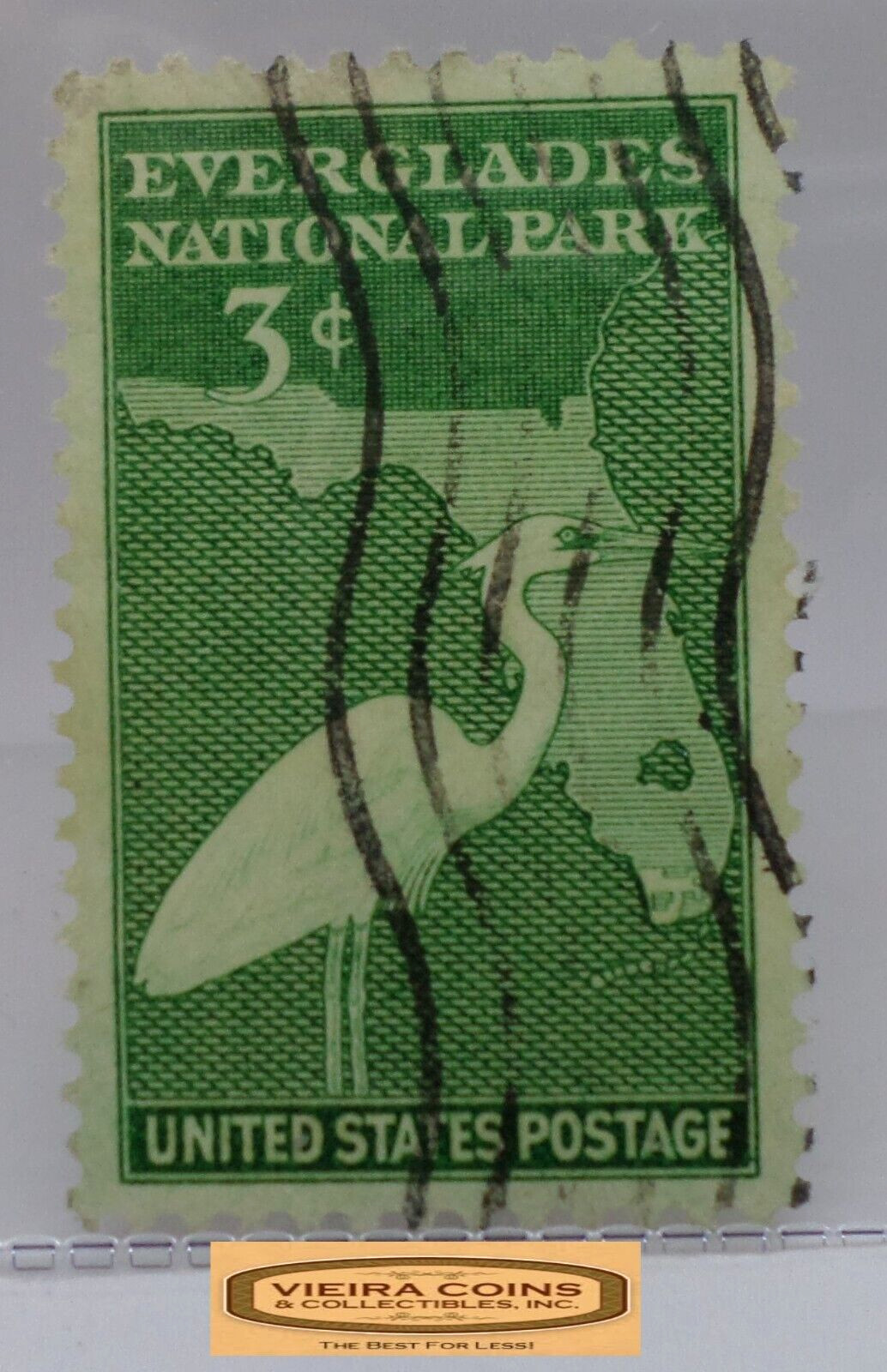 USA Postage Everglades National Park 3 Cents Stamp – #S42077NQ