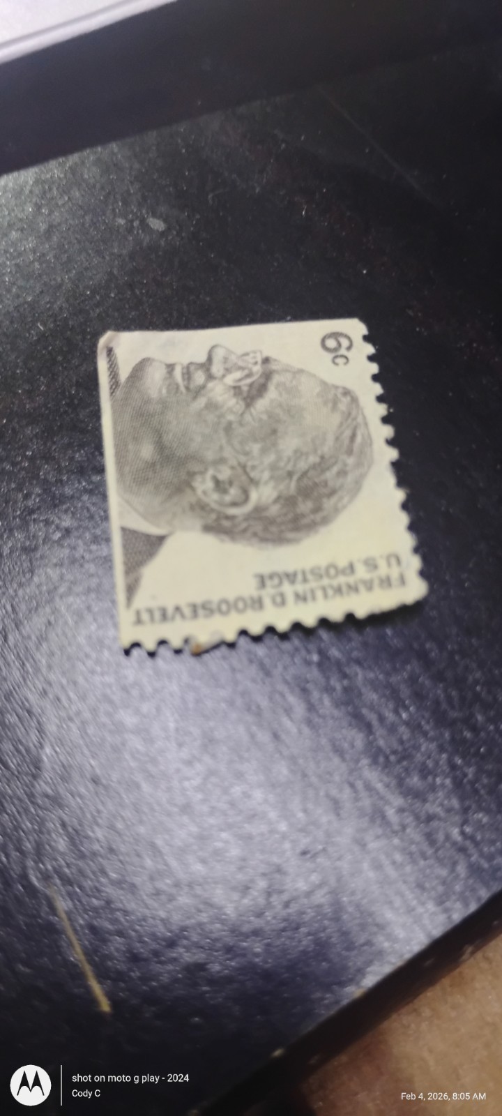 Franklin Roosevelt 6 Cent Stamp