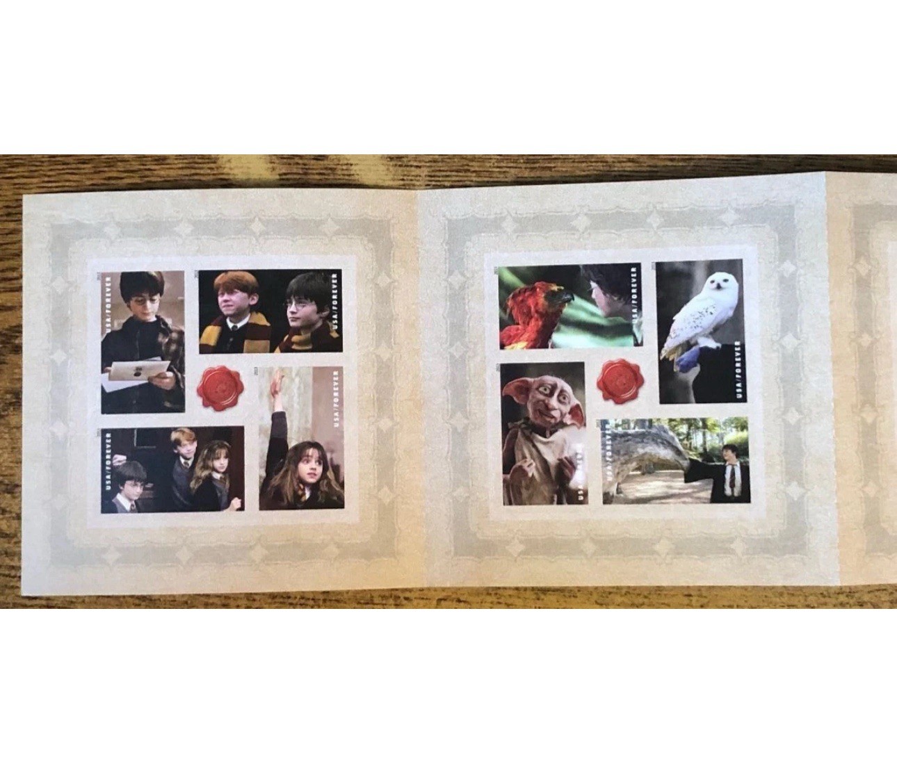 Harry Potter 2013 20 First-Class Forever Postage Stamps Collectors Booklet NEW