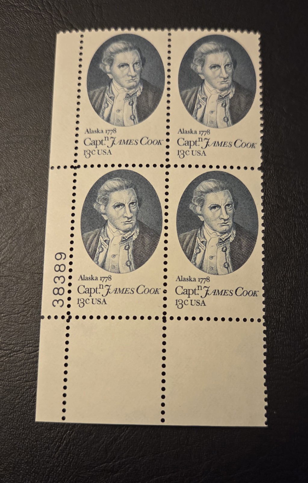 1732-33 – 1978 13c Captain Cook Bicentennial