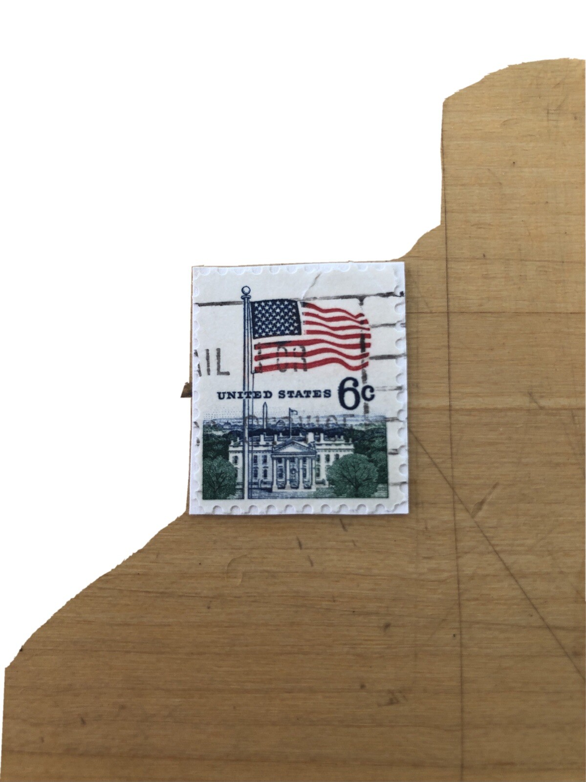 american flag 6 cent stamp, Free Shipping
