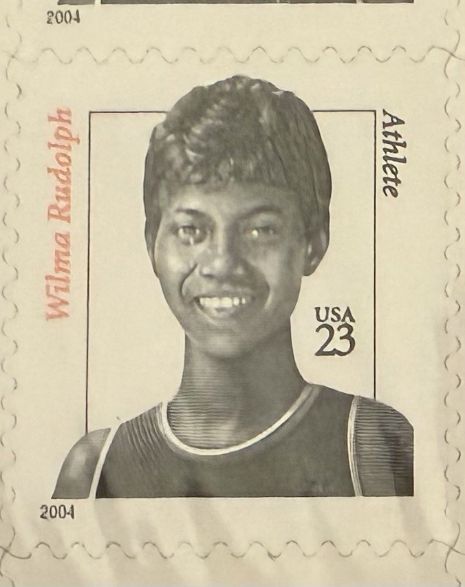 US Distinguished American Wilma Rudolph Olympic Gold 10 Stamps 2004 MNH 23 Cents