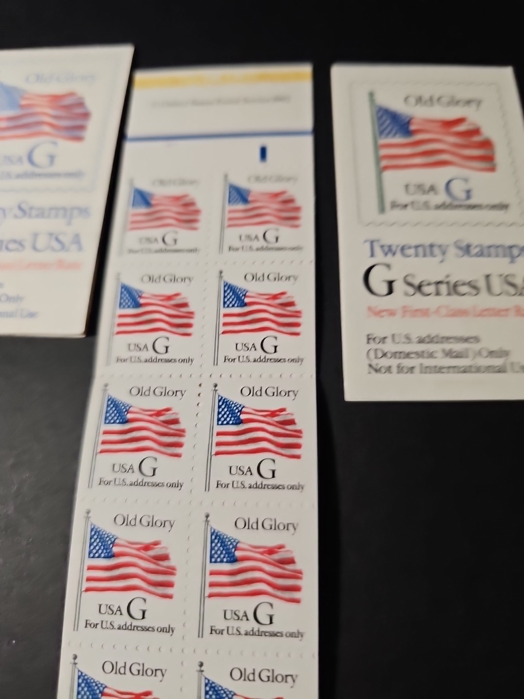 20 Count Of Authentic USPS First-Class Stamps G SERIES