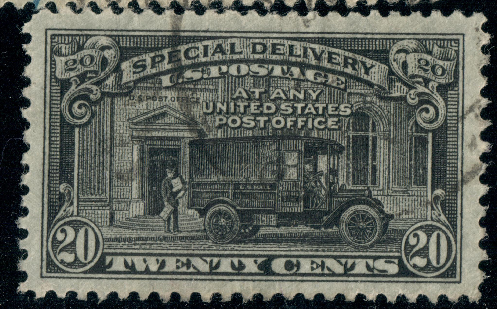 USA – 1925 – Special Delivery – Post Office Truck – 20¢ – #3682
