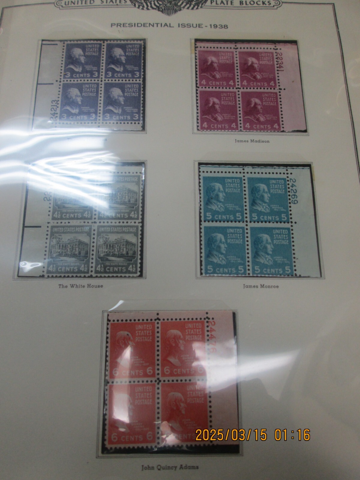 U.S. POSTAGE LOT $538 face INCLUDING MANY OLDER BETTER ITEMS SEE PIX NO RESERVE