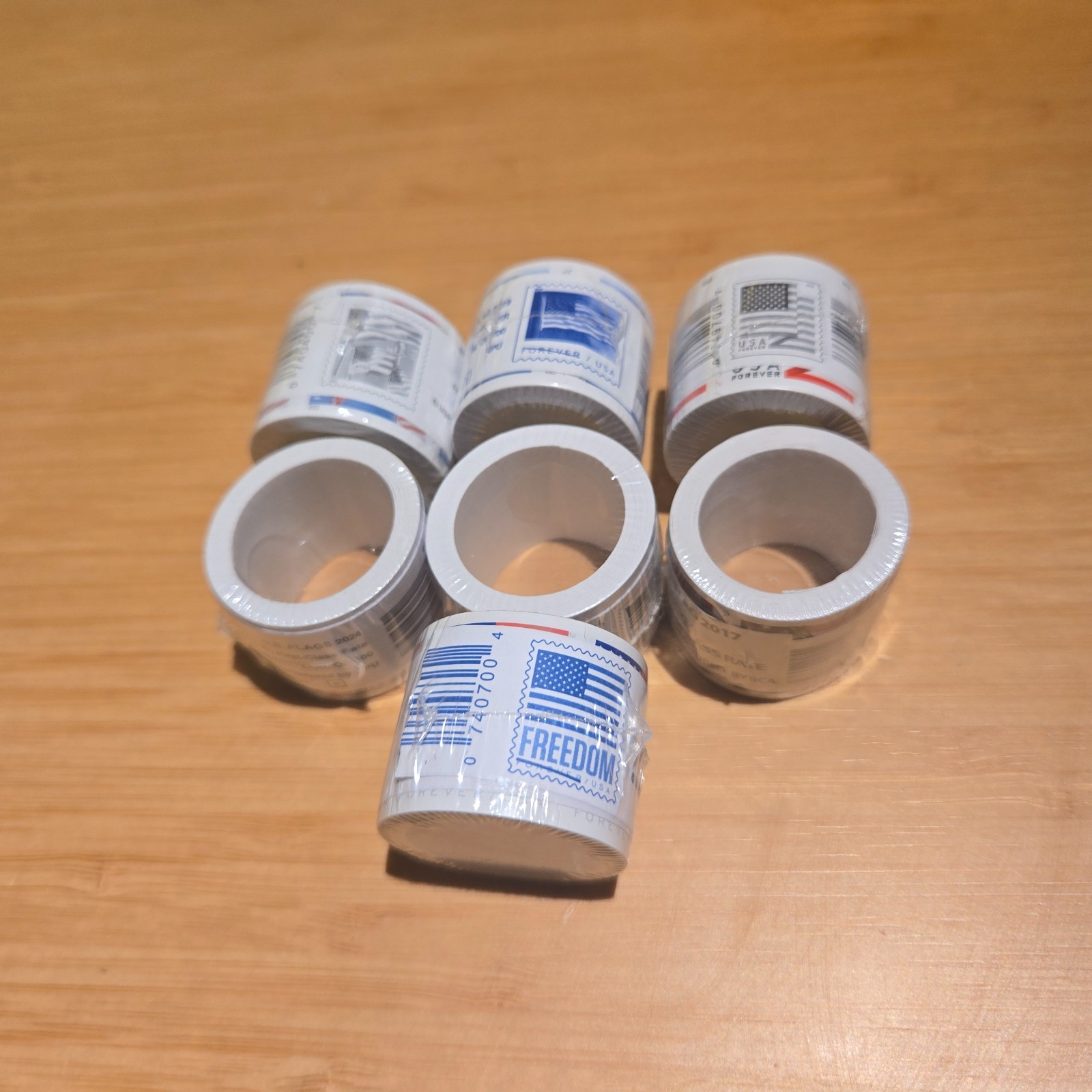 10 Roll Of 100 U.S. Flag First Class US Postage Stamps 2025