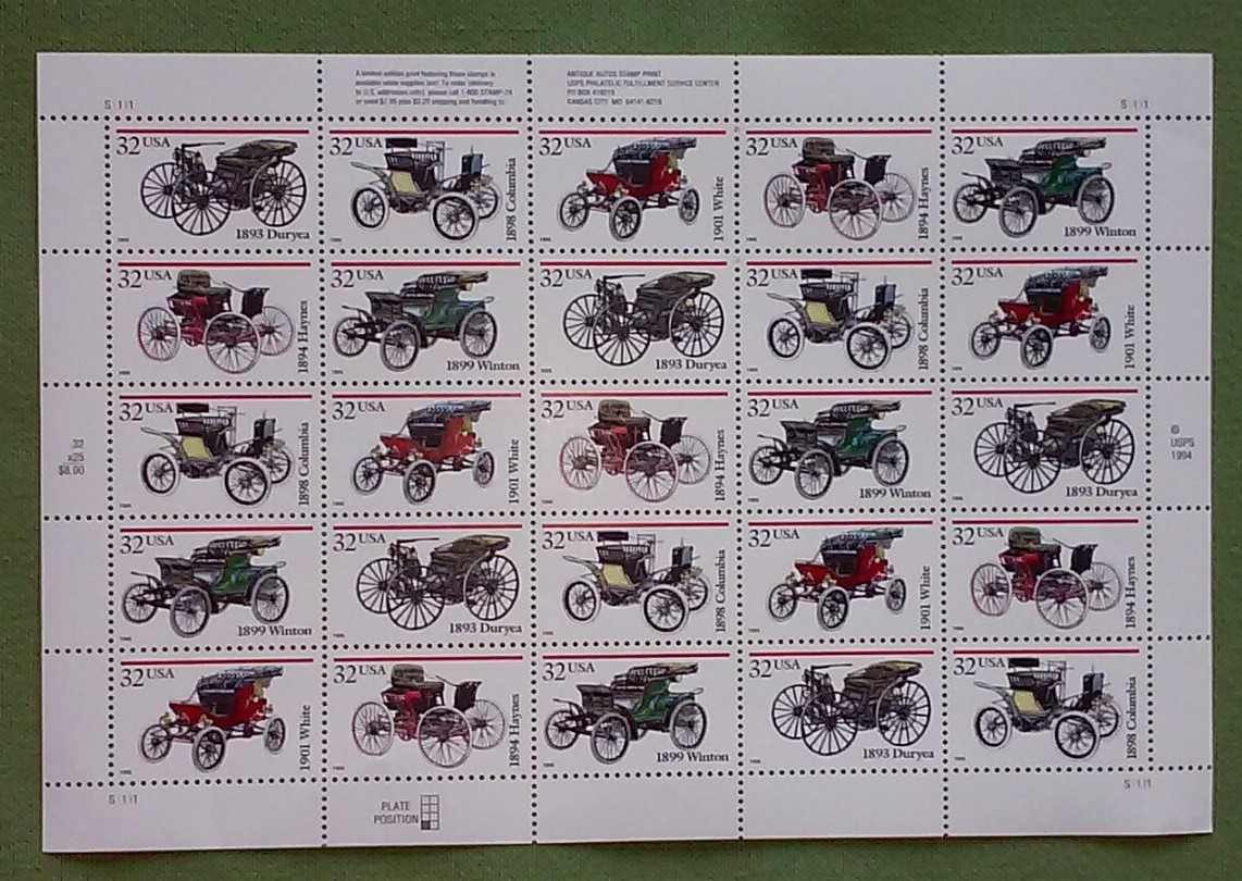 Usable 200 Assorted Mixed Multiples & Singles of 5¢ US Postage Stamps FV $10.00