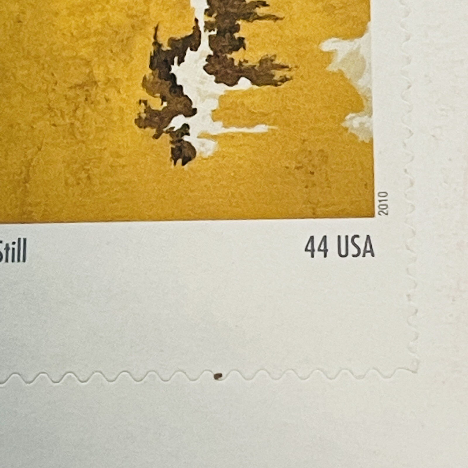 Clyfford Still US .44 Cent Stamps 2010 1948 C Unused