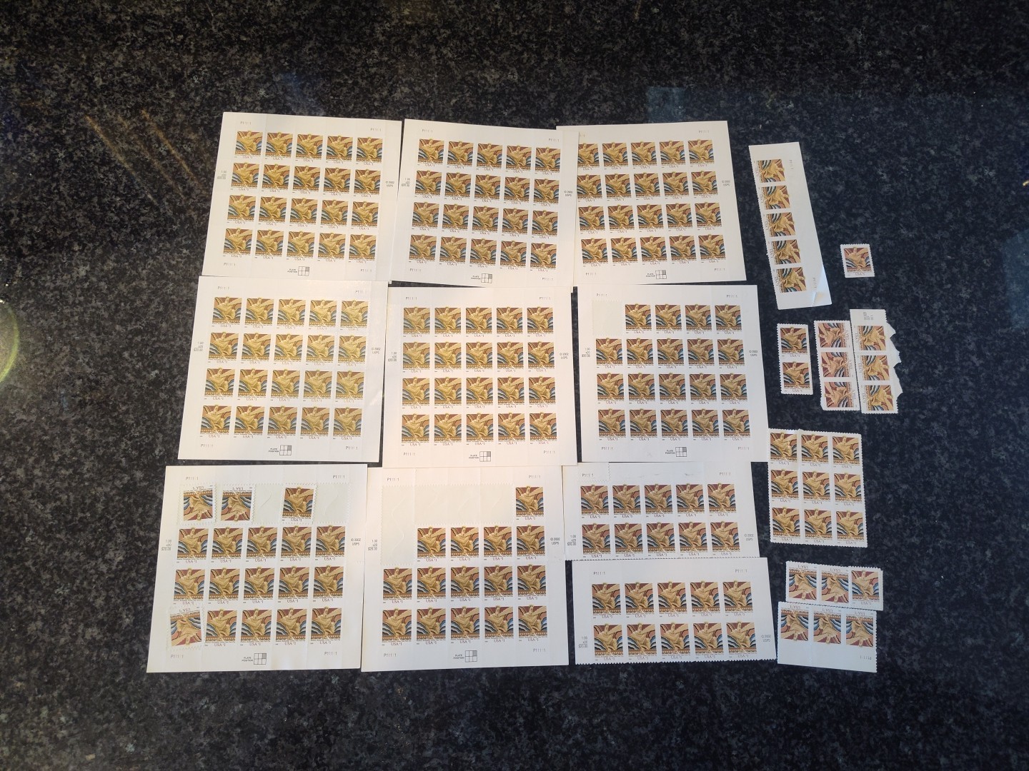70% OF FACE VALUE OF $200 USA usable $1 Wisdom Stamps for USPS