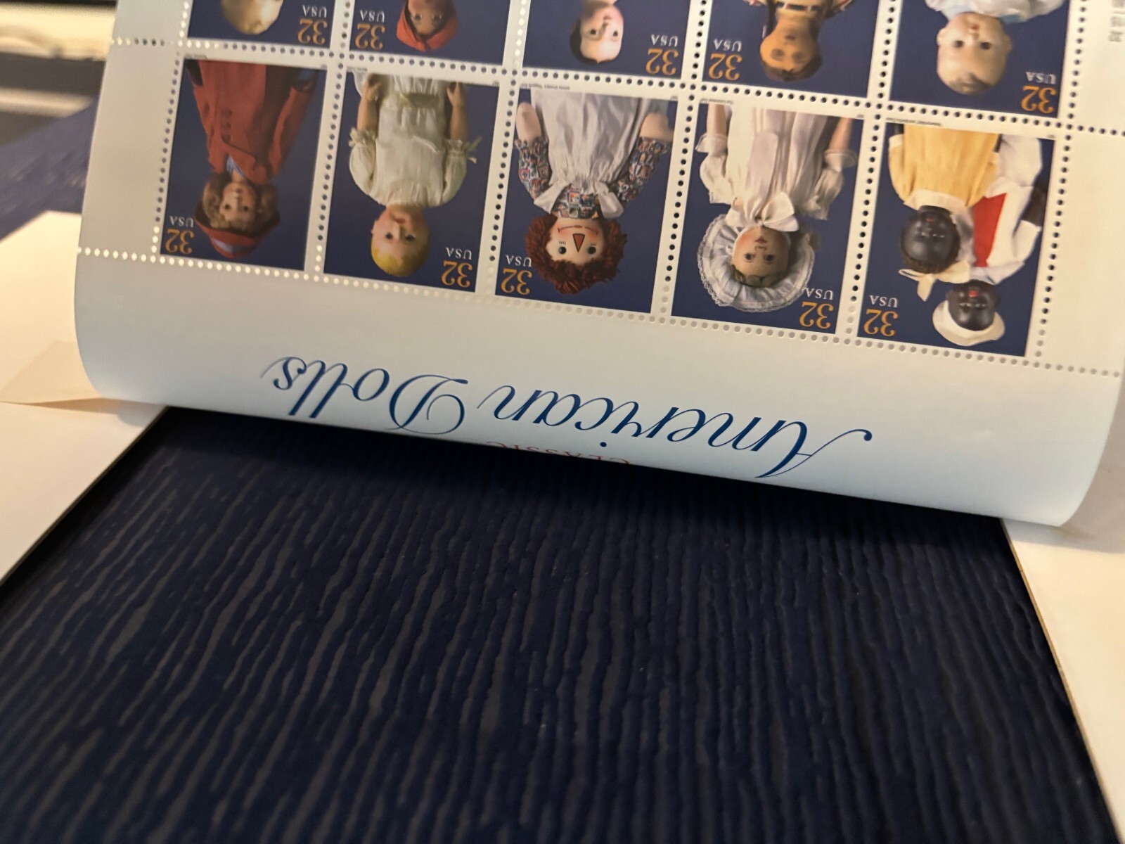 US SCOTT 3151 Sheet 15 Matted Forever American Dolls Postage Stamps – 32 cent