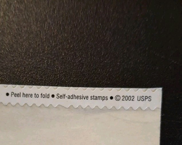 2002 U.S. 37 Cent Flag Stamp