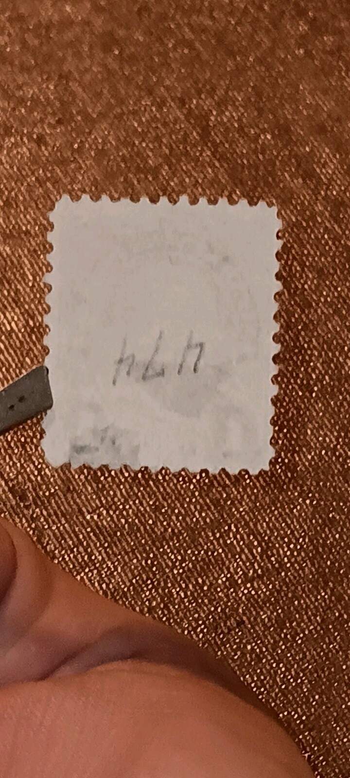 Authentic Very Rare 1 Cent Benjamin Franklin Stamp Great Condition!