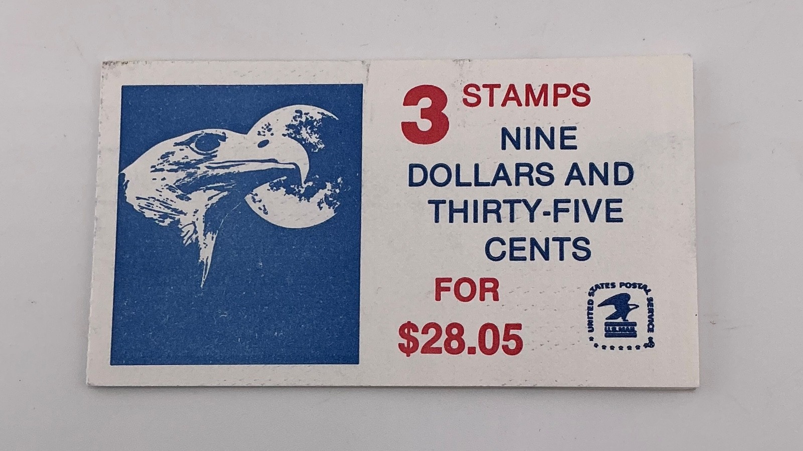 1983 US Scott BK140b Eagle with Moon Booklet (SC1909a) Sealed
