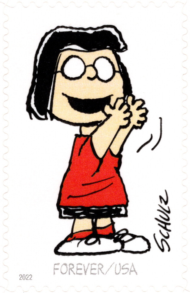 USA 2022 CHARLES M. SCHULZ CENTENNIAL, PEANUTS, 20 STAMPS FOREVER, SC 5726a MNH