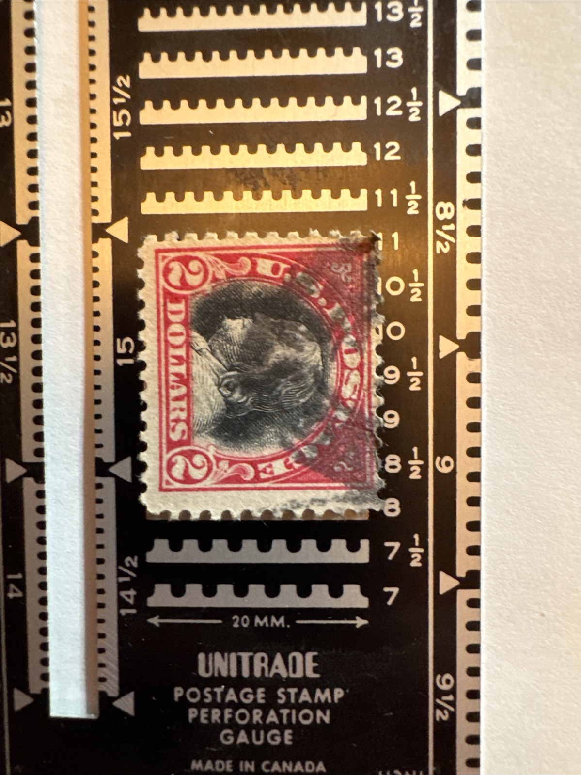 Scott #523 – $2 Franklin – 1918 Aug. – Unwmk. – A Must Have For Collectors