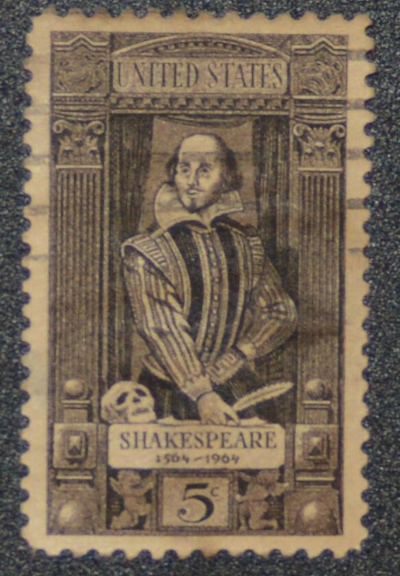 US Postage Stamps World Historical Figures Used