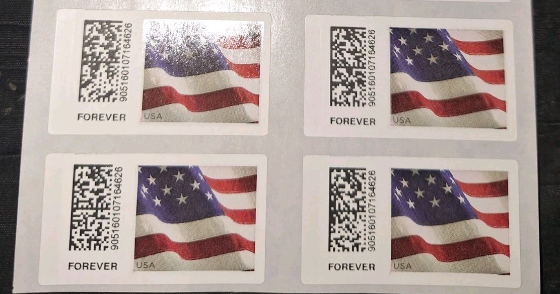 Forever Stamps 25% discount-self adhesive .60 each Set of 10 Per Sheet. Fast Shp