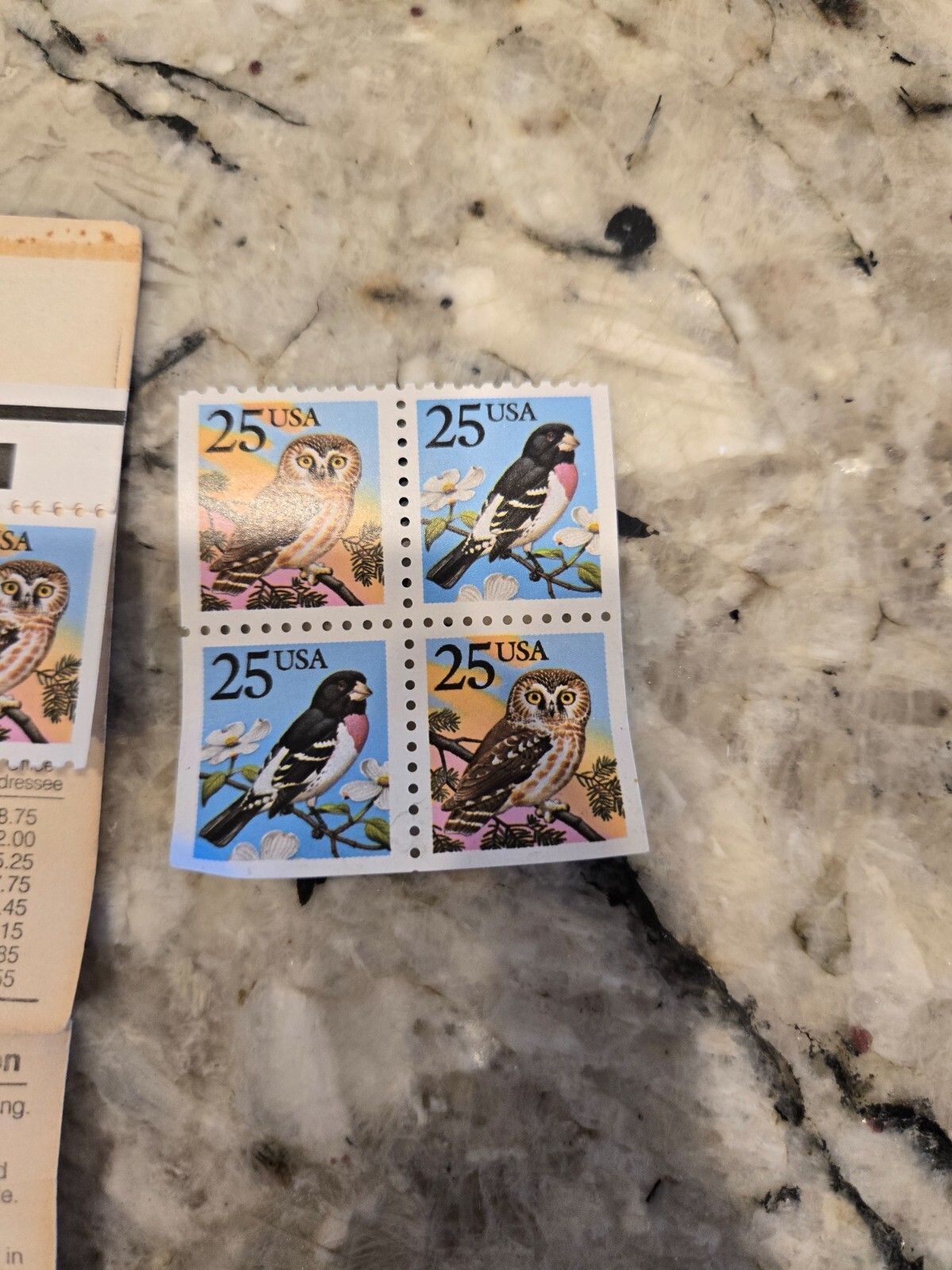 USPS Postage Stamps Collection: Wildlife, Presidents, Clock, Tiffany Lamp, etc.