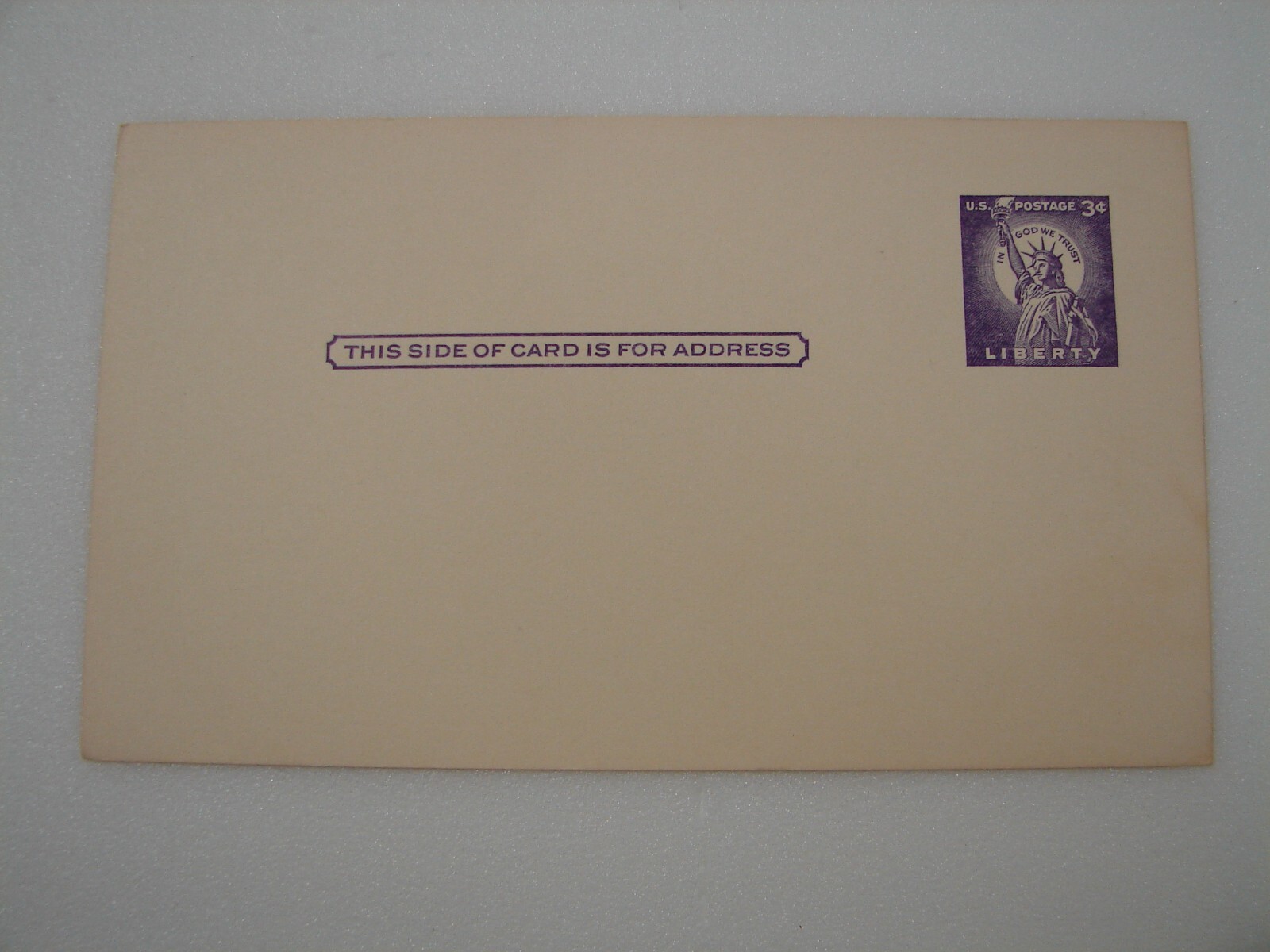 U.S. #UX046 MINT POST CARD 3 CENT