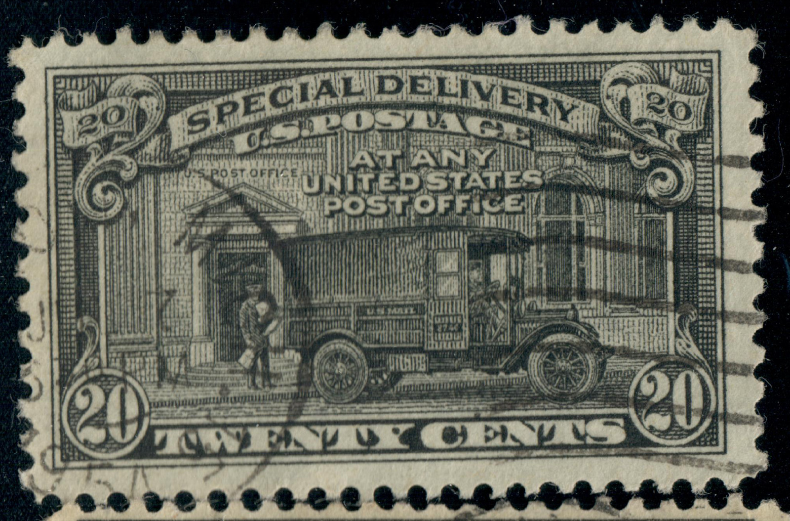 USA – 1925 – Special Delivery – Post Office Truck – 20¢ – #3685