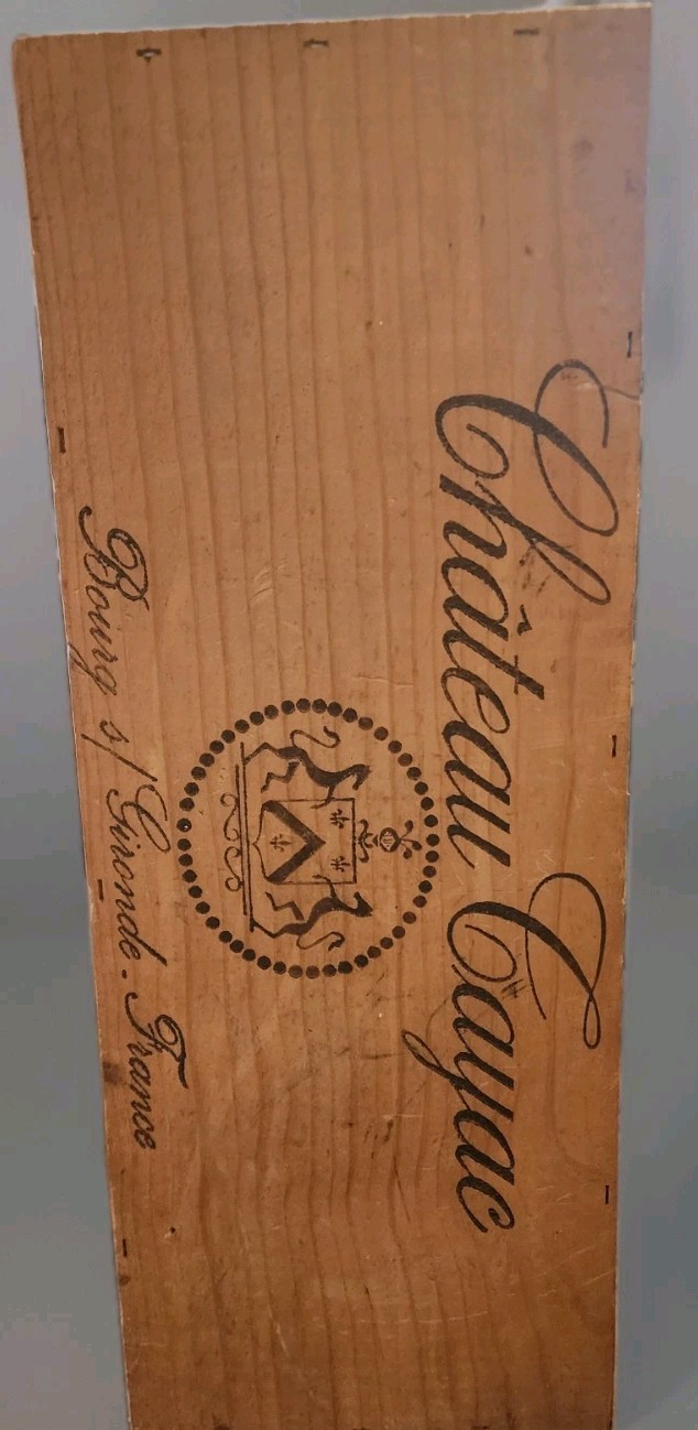 Vintage us postage stamps machine in vintage wood box