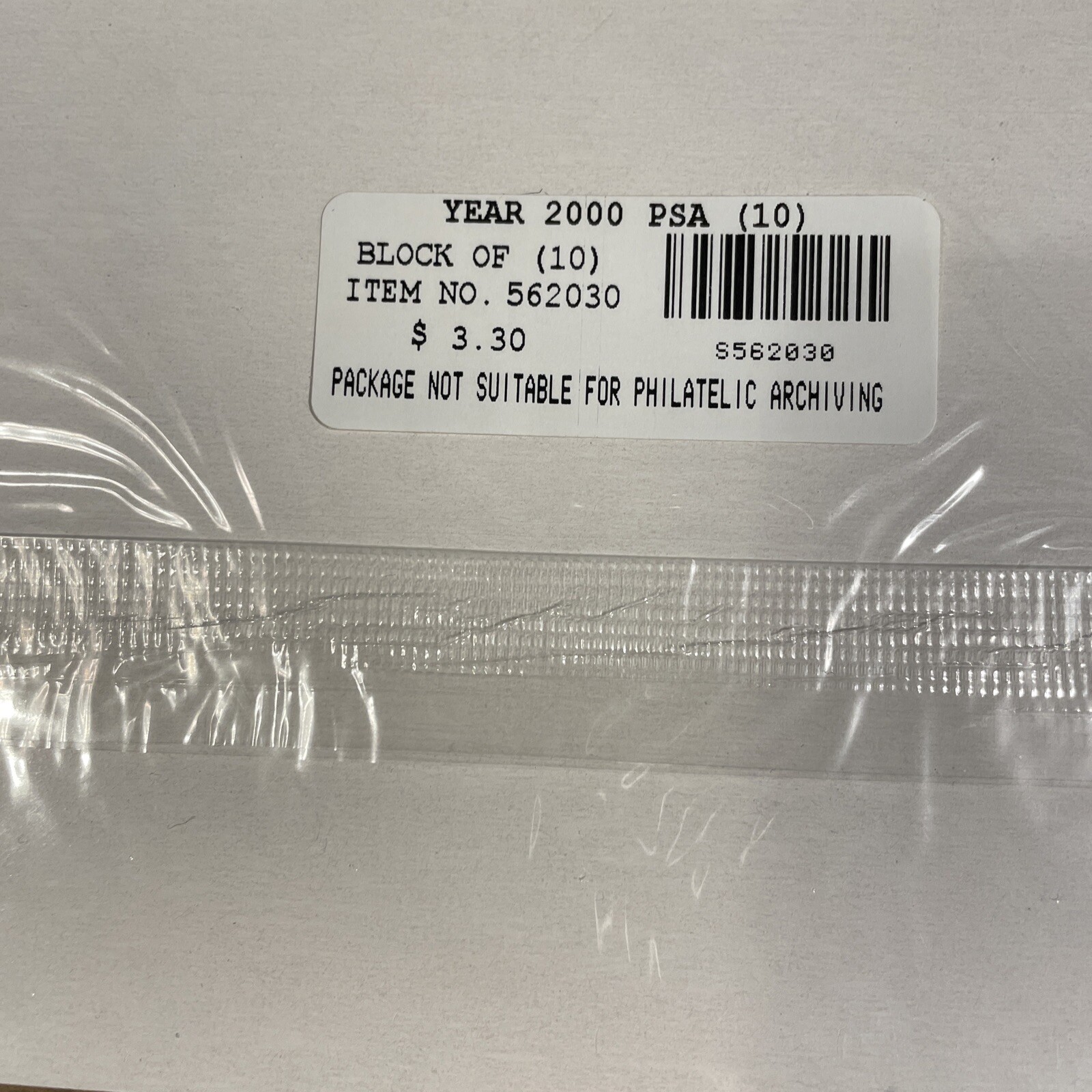 3 Packs Year 2000 New Years Baby 33 Cent Postage stamps sealed never opened