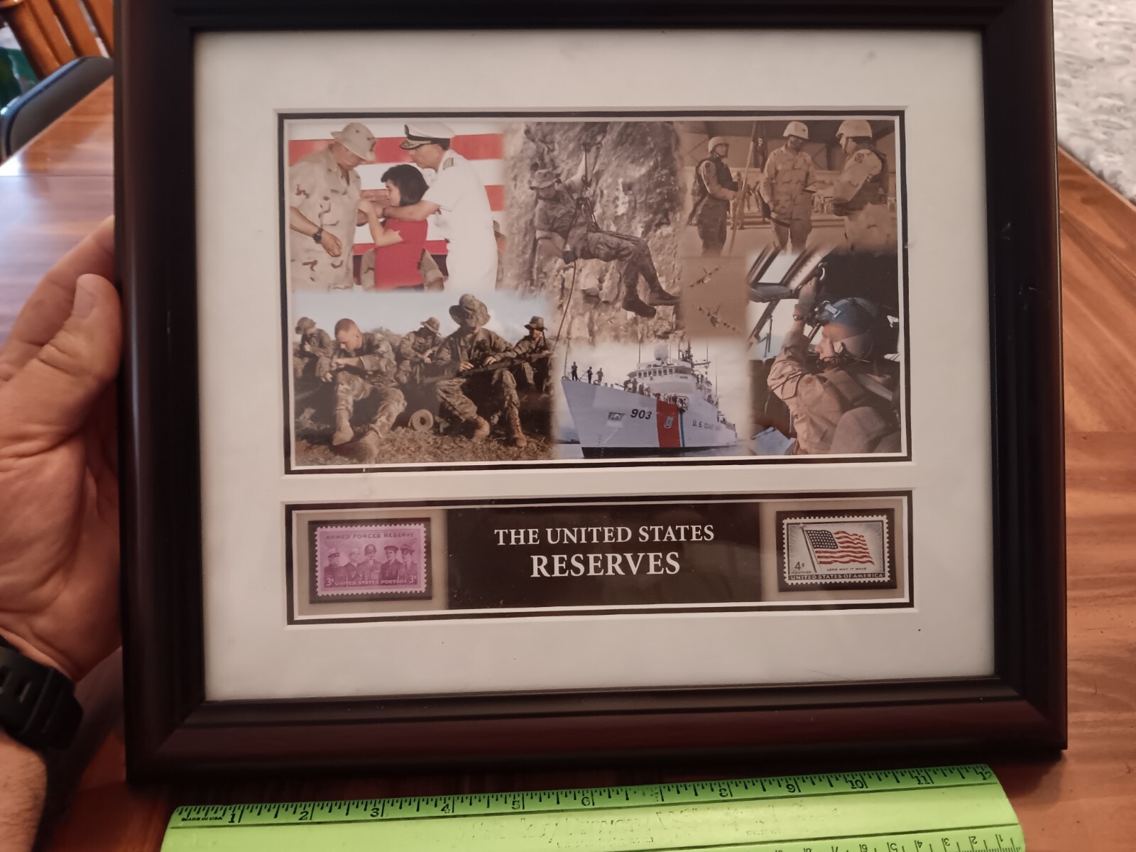 USPS Commemorative The United States Reserves Framed Postage Stamp USPS (24-1507