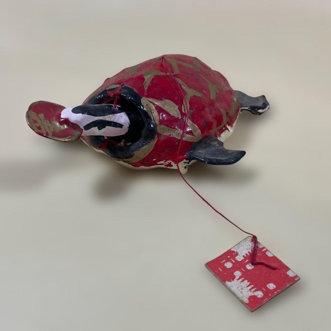 K172, Sawara Hariko “Turtle”, local toys, extinct, children’s toys, folk,